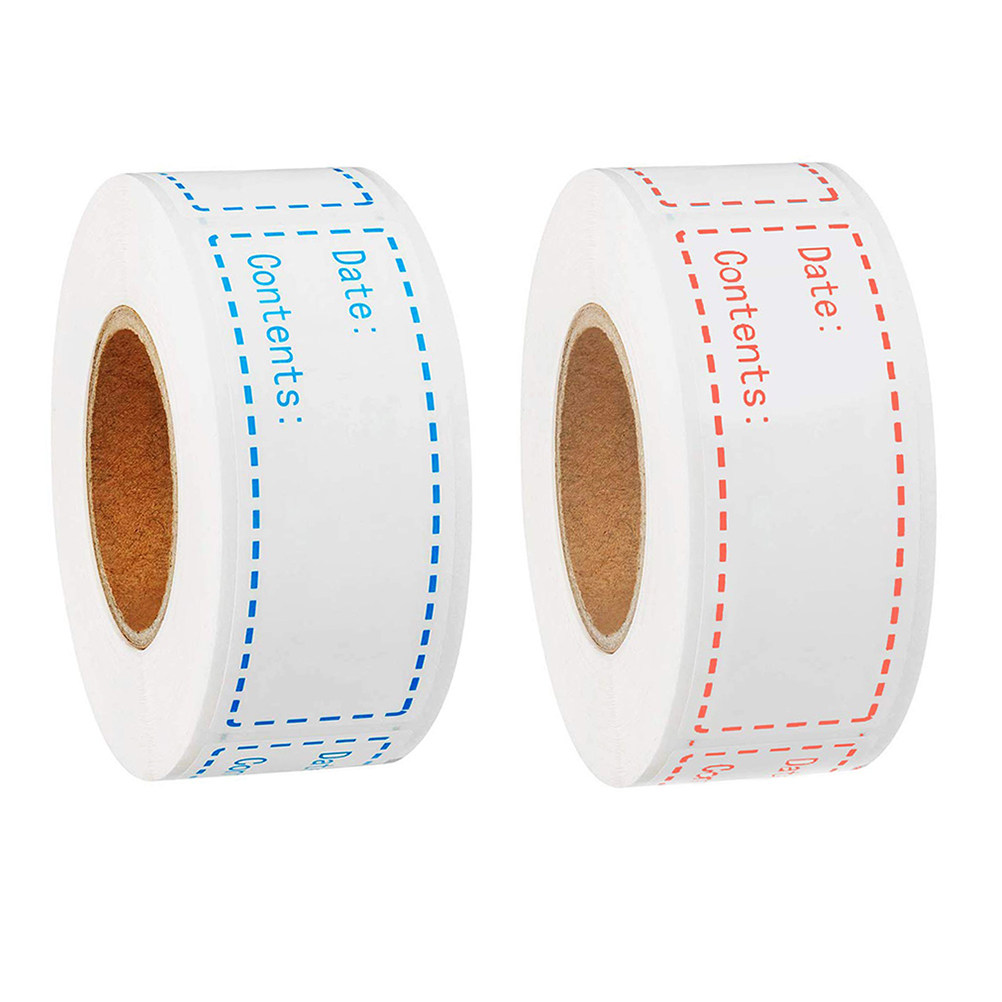 2 ม้วน ฉลากวันที่อาหารทรงสี่เห - Food Storage Labels บทวิจารณ์และราคา